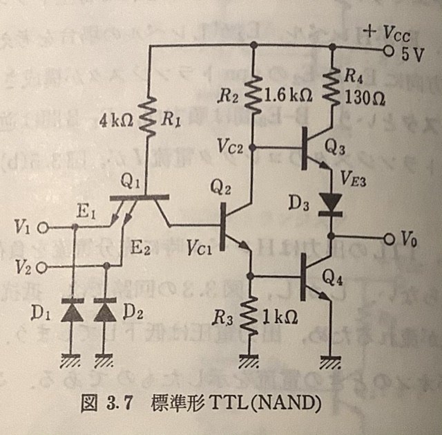 標準形TTL回路図