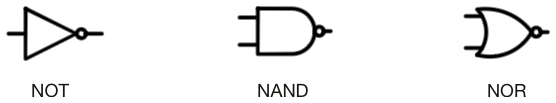 Not,Nand,Nor