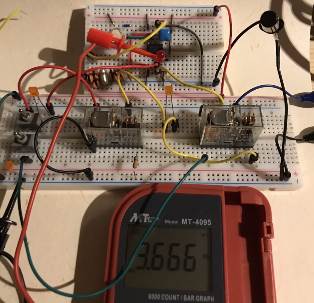 リレーで作った論理回路